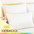【勤益100%純羊毛枕頭】台灣製造 羊毛枕頭 純棉布