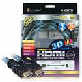 HDMI 1.4版 高畫質影音傳輸線(蛇網編織)-3M[CBH-HDMI14-03K]
