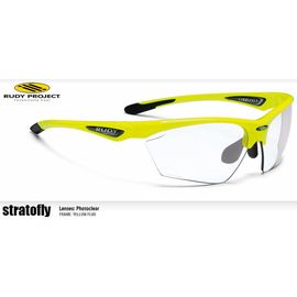『凹凸眼鏡』義大利 Rudy Project Stratofly 系列(Yellow Fluo/Photoclear™)專業運動鏡~六期零利率