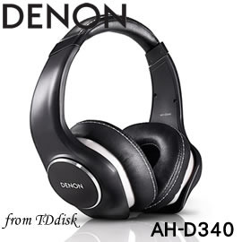 志達電子 AH-D340 福利品出清(頭帶或耳罩脫皮) DENON AH D340 可換線式 耳罩式耳機[公司貨]