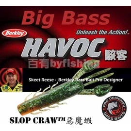 ◎百有釣具◎BERKLEY貝克力 HAVOC SLOP CRAW TM 3.5吋 惡魔蝦 軟蟲