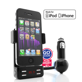 5Cgo【代購七天交貨】 15643839208 GOgroove iPod iPhone車載FM調頻發射器 充電底座