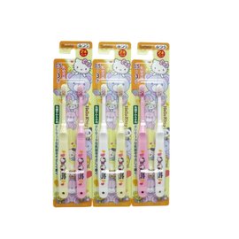 日本製 Hello Kitty 幼兒牙刷0.5-3歲 - 2入X1組 78元【顏色隨機出貨】
