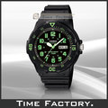 【時間工廠】全新 CASIO DIVER LOOK 潛水風膠帶腕錶 MRW-200H-3B