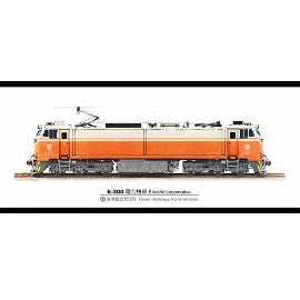 【鐵道新世界購物網】數位軌道攝影商品-火車郵卡 (E300電力車頭)