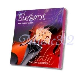 小提琴弦 Elegant-尼龍弦-單弦E-第1弦( 鋁鎂)《Music312樂器館》
