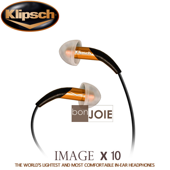 bonJOIE:: 美國進口Klipsch Image X10 In-Ear Headphones 美國古力奇耳