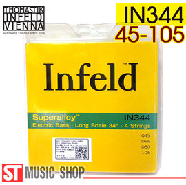 ST Music Shop☆奧地利【Infeld】Bass電貝斯絃IN344（45-105）套弦