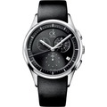 Calvin Klein/CK手錶/CK錶/極簡風石英大錶徑三眼計時男錶 型號：K2A27161【分期0利率,免運費】《神梭鐘錶-實體店面》