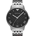 ARMANI WATCH/ARMANI手錶/ARMANI錶/貝類形水波紋單日期鋼帶腕錶 型號：AR1614【分期0利率,免運費】《神梭鐘錶-實體店面》
