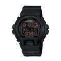 CASIO G-SHOCK 卡西歐黑反紅200米防水抗震電子腕錶 型號：DW-6900MS-1【神梭鐘錶】