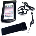 iPHONE5 5專用防水袋 游泳 路跑運動防水臂套 附送防水耳機 內建耳機孔 3.5mm耳機的手機都可用 防水運動臂套