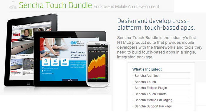 Sencha Touch Bundle(5 User)developer(單機開發授權)