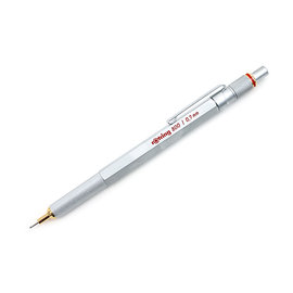 rOtring 800 Mechanical Pencil 0.7mm自動鉛筆 工程筆製圖鉛筆＊銀色