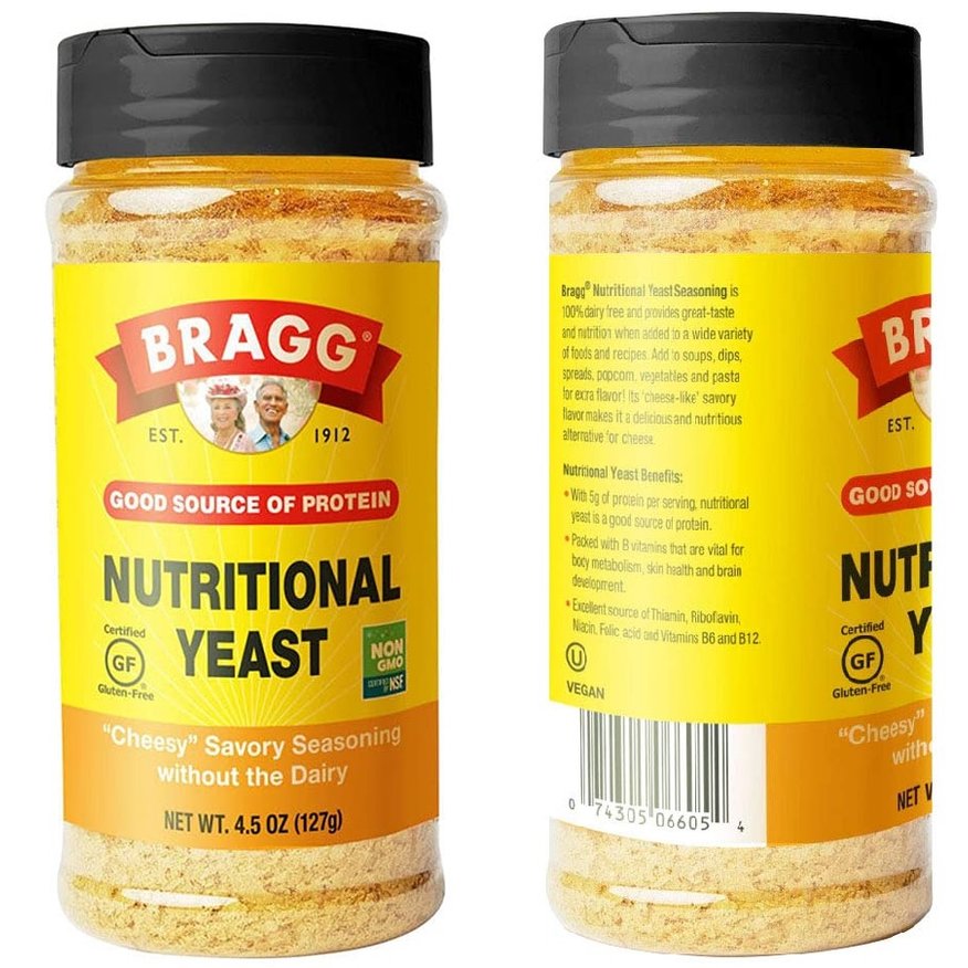 現貨 Bragg 優質 營養酵母 調味料 127g (4.5oz)，素食，豐富的維生素B群來源