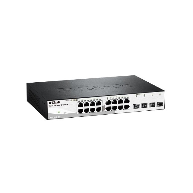 3c91( D-Link DGS-1210-20 ) 16埠Gigabit Smart 交換器 / 4埠 Gigabit SFP 免運 歡迎詢問
