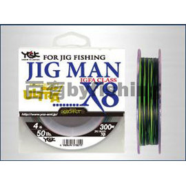 百有釣具 日本原裝ygk Jig Man X8 5色pe線300m 規格3號40lb 船釣岸拋鐵板皆適合 Pchome商店街 台灣no 1 網路開店平台