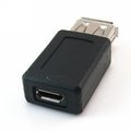 Micro USB 5p母座 - USB A母座 USB轉接頭適合 手機 平板電腦 行動電源