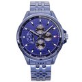 Tommy 美國時尚四環流行風格優質腕錶-藍-1791618