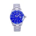 Olym Pianus 奧柏表 藍水鬼豪邁霸氣超強夜光運動型腕錶/40mm-藍框-899831.1MS