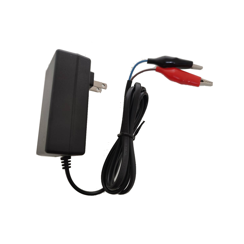 6V-1A 鉛酸電池 全自動充電器 電子式 /具充電指示燈 / 帶短路,反接保護 /自動斷電 適用機車/UPS電池