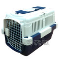 ☆ f 1301 兩用寵物運輸籠 + 提籃適合 8 公斤內藍色 桃紫紅色可選組裝容易收納方便
