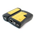 三功能網路線測試器 RJ-45網線+USB B列表機線+USB A傳輸線 3種插頭電纜導通測試儀 5824檢測器