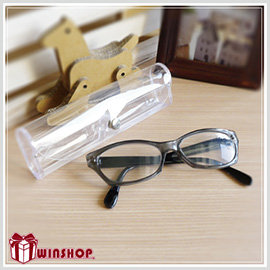 【winshop】B1606 透明軟式眼鏡盒/果凍眼鏡盒/太陽眼鏡收納盒/老花眼鏡盒