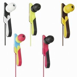 SONY 夾飾型酷炫時髦內耳耳機 MDR-PQ4 富震撼力的清晰音效 柔軟矽膠耳塞，配戴舒適