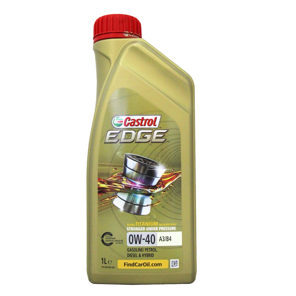 【易油網】Castrol EDGE FST 0W40 全合成機油 #74004
