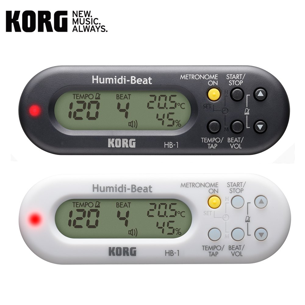KORG Humidi-Beat HB-1 數位電子節拍器（內附溫濕度計）適合各種樂器