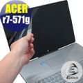 【EZstick】ACER Aspire R7-571G 專用 靜電式筆電LCD液晶螢幕貼 (可選鏡面防汙及高清霧面)