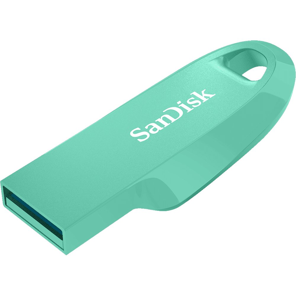 SanDisk CZ550 Ultra Curve 64GB 綠 USB 3.2 Gen 1 隨身碟 - 64G 讀取最高達100M - 55G64