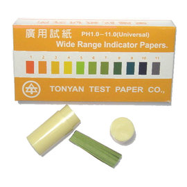 酸鹼測試紙 台灣製 廣用試紙 酸鹼試紙 pH試紙 UNIV 1-11 50張入 / 本(較石蕊試紙精準)