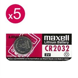【maxell】CR2032 3V鋰電池 ( 一卡五顆)*_地球家(弘麒)_