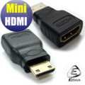 【EZstick】Mini HDMI公轉HDMI母 轉接頭 適用平板電腦 數位相機 攝影機 影音設備