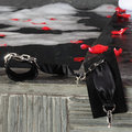【ezComing】瑞典 LELO SUTRA CHAINLINK CUFFS 絲綢系列 紓采環鏈手銬-黑