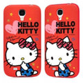 ★APP Studio★ 【Garmma】Hello Kitty Samsung S4 TPU保護殼 - 糖果紅