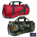 【小崴Life】JanSport 校園背包/雙面可翻轉 (INNER BEST DUFFLE)-紅色/虎斑紋 (43524-9RG) 時尚運動包 手提包