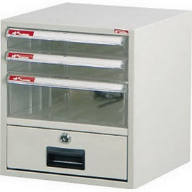 SHUTER 樹德 A4-104K桌上型資料櫃(抽屜附鎖)