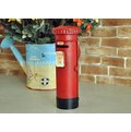 zakka 精品雜貨 Vintage 英倫風 英國LONDON 街頭經典紅色郵筒 郵件箱模型擺飾 存錢筒 儲金筒 存錢罐