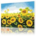 採購世界★DIY手繪數字油畫 名畫系列-陽光向日葵
