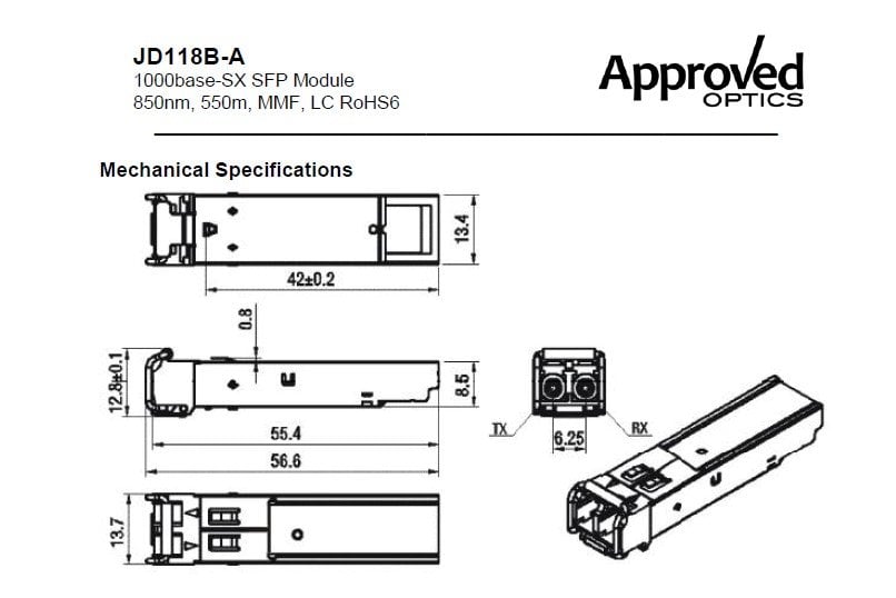 HP 相容HP X120 1G SFP LC SX Transceiver - PChome 商店街