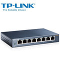 TP-LINK TL-SG108 8埠 鐵殼 Gigabit 網路交換器