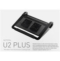 Coolermaster NotePal U2 Plus 全鋁散熱墊(黑/銀 二色可以選)(雙風扇)支援14 ~ 17~