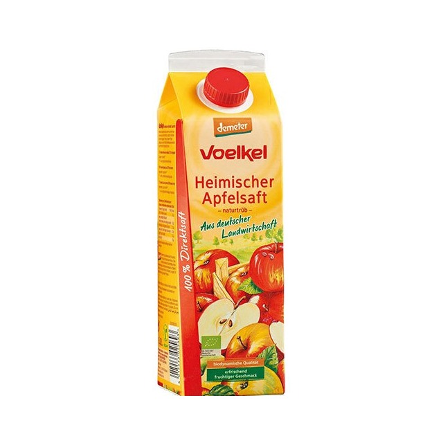 德國維可Voelkel 蘋果原汁/蘋果汁1000ml*6瓶