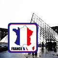 【衝浪小胖】法國旗領土抗ＵＶ、防水貼紙／France／各國都有販售和客製