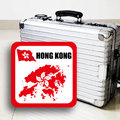 【衝浪小胖】香港國旗領土防水、抗ＵＶ貼紙／Hong Kong／各國都有販售和客製