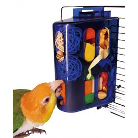 缺《寵物鳥世界》 Amigo 阿迷購 挖出好味道 | 益智玩具 覓食玩具 鸚鵡 AM0194