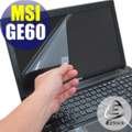 【EZstick】MSI GE60 專用 靜電式筆電LCD液晶螢幕貼 (可選鏡面及霧面)